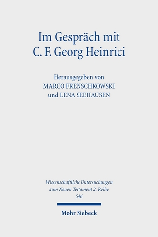 Im Gespräch mit C. F. Georg Heinrici