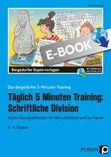 T&auml;glich 5 Minuten Training: Schriftliche Division - Karin Hohmann