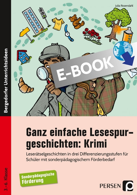 Ganz einfache Lesespurgeschichten: Krimi - Julia Rosendahl