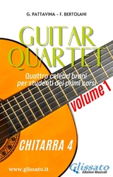 Chitarra 4 - Guitar Quartet collection volume1 - Francesca Bertolani, Giovanni Pattavina