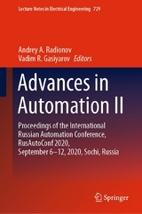 Advances in Automation II - 