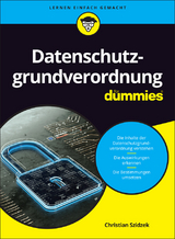 Datenschutzgrundverordnung f&uuml;r Dummies - Christian Szidzek