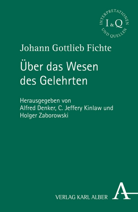 &Uuml;ber das Wesen des Gelehrten - Johann Gottlieb Fichte