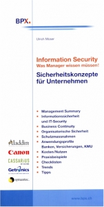 Information Security (Informationssicherheit) - Moser, Ulrich