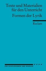 Formen der Lyrik - 