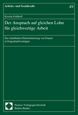 Der Anspruch auf gleichen Lohn f&uuml;r gleichwertige Arbeit
