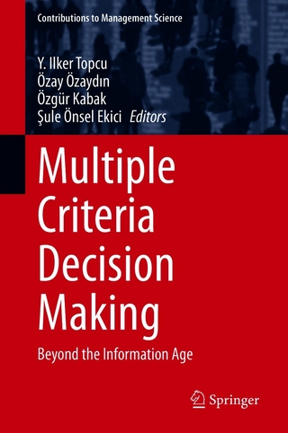 Multiple Criteria Decision Making