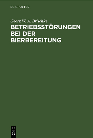 Betriebsstörungen bei der Bierbereitung