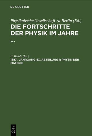Physik der Materie