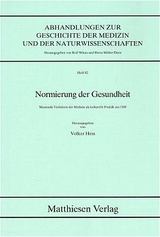 Normierung der Gesundheit - Volker Hess