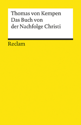Das Buch von der Nachfolge Christi -  Thomas von Kempen