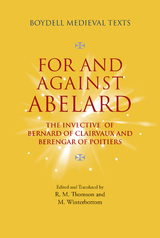 For and Against Abelard