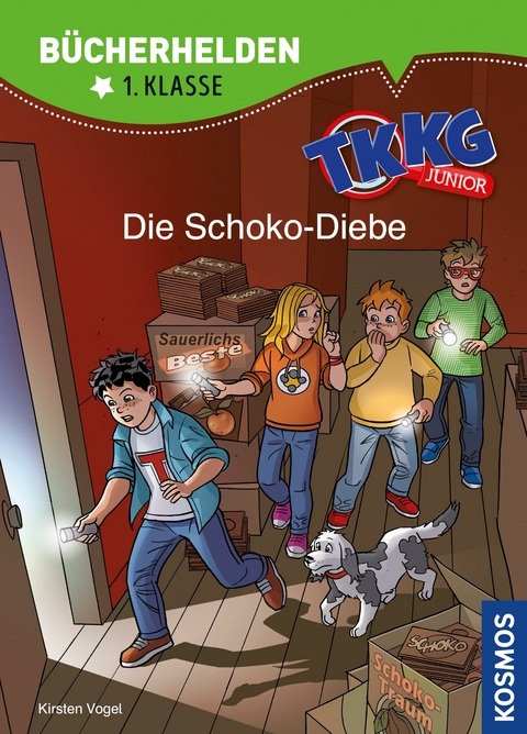 TKKG Junior, B&uuml;cherhelden 1. Klasse, Die Schoko-Diebe - Kirsten Vogel