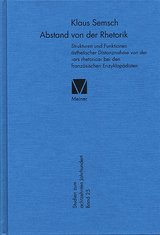 Abstand von der Rhetorik - Klaus Semsch