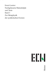 Zur Metaphysik der symbolischen Formen - Ernst Cassirer