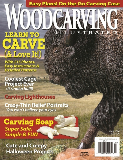Woodcarving Illustrated Issue 76 Summer/Fall 2016 -  Editors of Woodcarving Illustrated