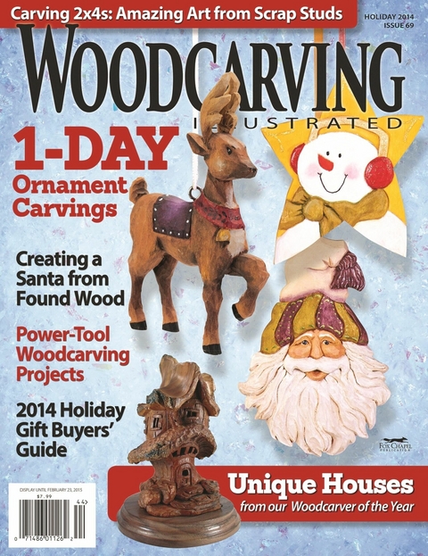 Woodcarving Illustrated Issue 69 Holiday 2014 -  Editors of Woodcarving Illustrated