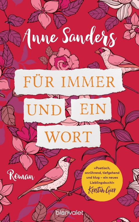 F&uuml;r immer und ein Wort - Anne Sanders