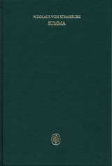 Summa. Liber II. Tractatus 8&ndash;14 -  Nikolaus von Stra&szlig;burg