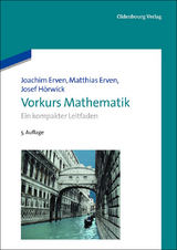 Vorkurs Mathematik - Joachim Erven, Matthias Erven, Josef Hörwick