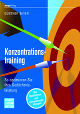 Konzentrationstraining - G&uuml;nther Beyer