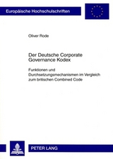 Der Deutsche Corporate Governance Kodex - Oliver Rode