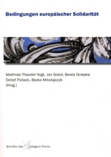 Bedingungen europaeischer Solidaritaet - 