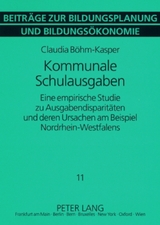 Kommunale Schulausgaben - Claudia B&ouml;hm-Kasper