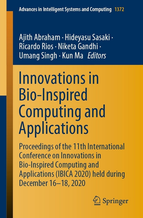Innovations in Bio-Inspired Computing and Applications - 