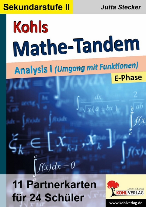 Kohls Mathe-Tandem / Analysis I -  Jutta Stecker