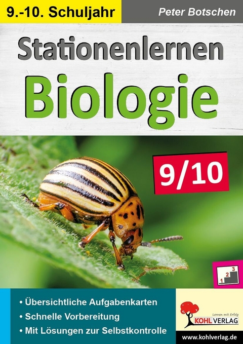 Stationenlernen Biologie 9/10 -  Peter Botschen