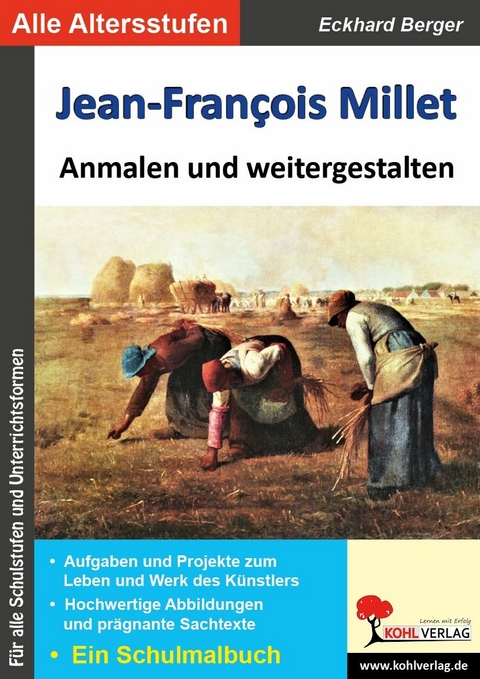Jean-Francois Millet anmalen und weitergestalten -  Eckhard Berger