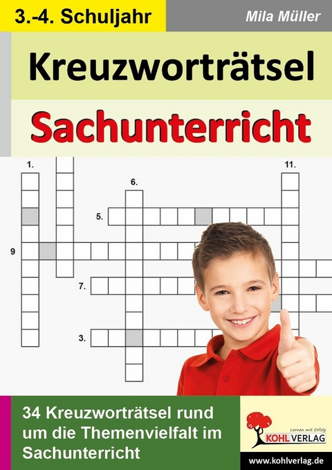 Kreuzwortr&auml;tsel Sachuntericht -  Mila M&uuml;ller