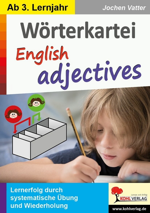W&ouml;rterkartei English adjectives -  Jochen Vatter