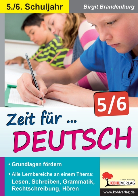 Zeit f&uuml;r Deutsch / Klasse 5-6 -  Birgit Brandenburg