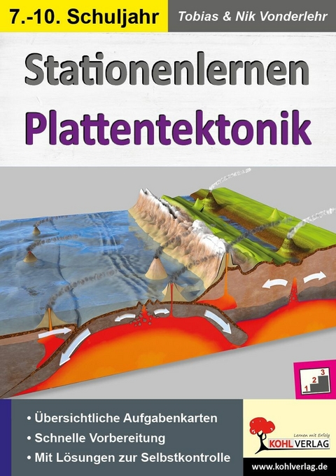 Stationenlernen Plattentektonik -  Nik Vonderlehr,  Tobias Vonderlehr