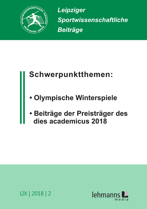 Leipziger Sportwissenschaftliche Beitr&auml;ge
