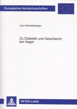 Zu Dialektik und Geschlecht bei Hegel - Leo Hemetsberger