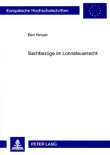 Sachbezuege im Lohnsteuerrecht - Bert Kimpel