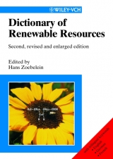 Dictionary of Renewable Resources - Zoebelein, Hans