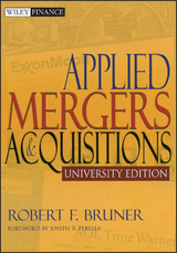 Applied Mergers and Acquisitions -  Robert F. Bruner