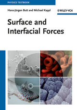 Surface and Interfacial Forces - Hans-Jürgen Butt, Michael Kappl