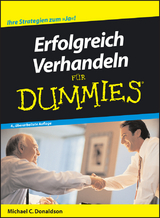 Erfolgreich Verhandeln f&uuml;r Dummies - Michael C. Donaldson