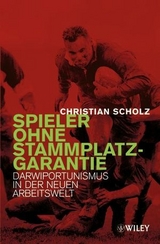Spieler ohne Stammplatzgarantie - Christian Scholz