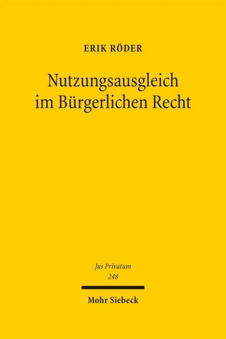 Nutzungsausgleich im Bürgerlichen Recht