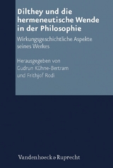 Dilthey und die hermeneutische Wende in der Philosophie - 