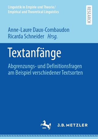 Textanfänge