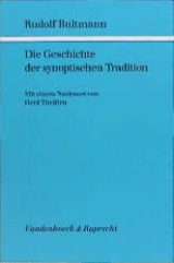 Die Geschichte der synoptischen Tradition - Rudolf Bultmann