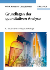 Grundlagen der quantitativen Analyse - Kunze, Udo R.; Schwedt, Georg