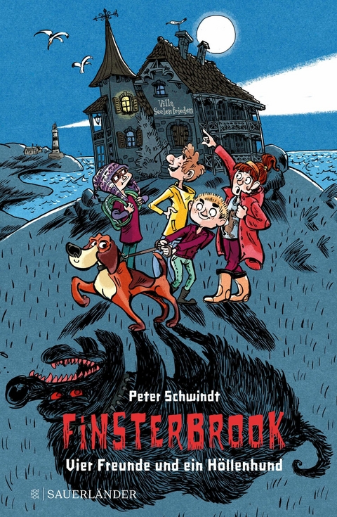 Finsterbrook - Vier Freunde und ein H&ouml;llenhund - Peter Schwindt